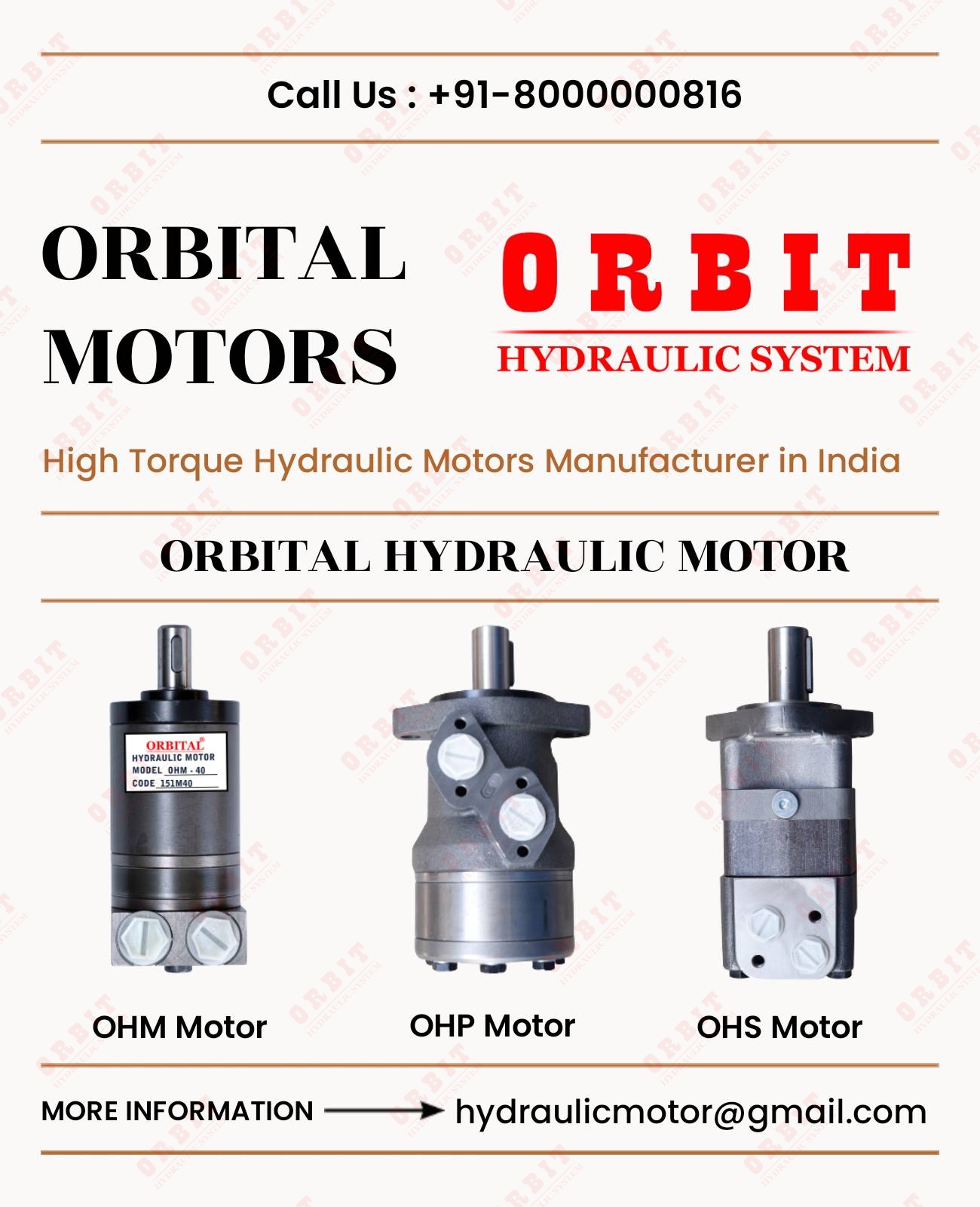 Danfoss OMM Hydraulic Motor In India OMP X - 60 11186116 White Hydraulic Motor